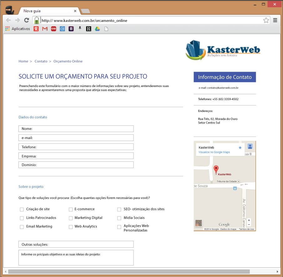 pagina-de-orcamento-online