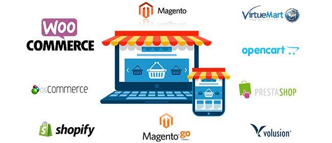Exitem diversas plataformas para criar um e-commerce