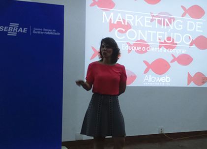 Palestra Marketing de Conteúdo Sebrae - Eduque o cliente a comprar